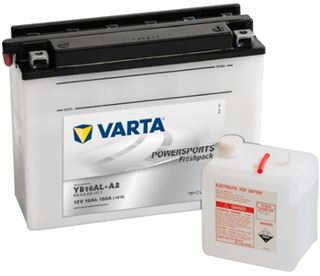 Akumulator - VARTA 516016012A514 POWERSPORTS Freshpack