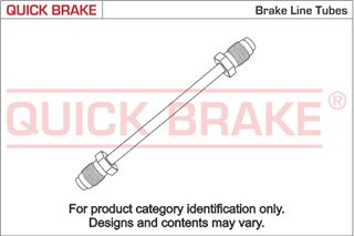 Przewód hamulcowy sztywny - QUICK BRAKE CU-0460A-A